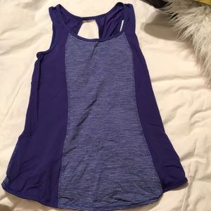 Lululemon striped tank